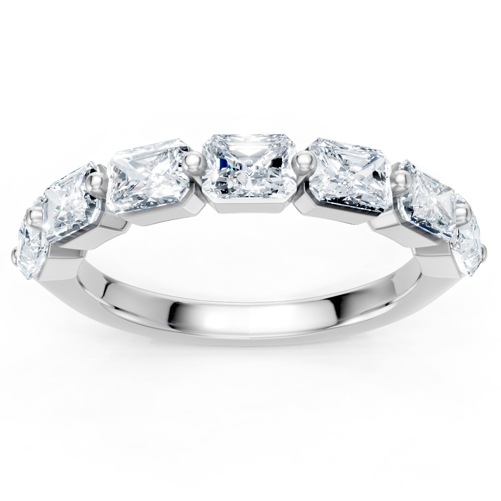 Single Prong Diamond Band
