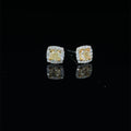 Canary Yellow Diamond Studs