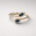Sapphire & Diamond Ring