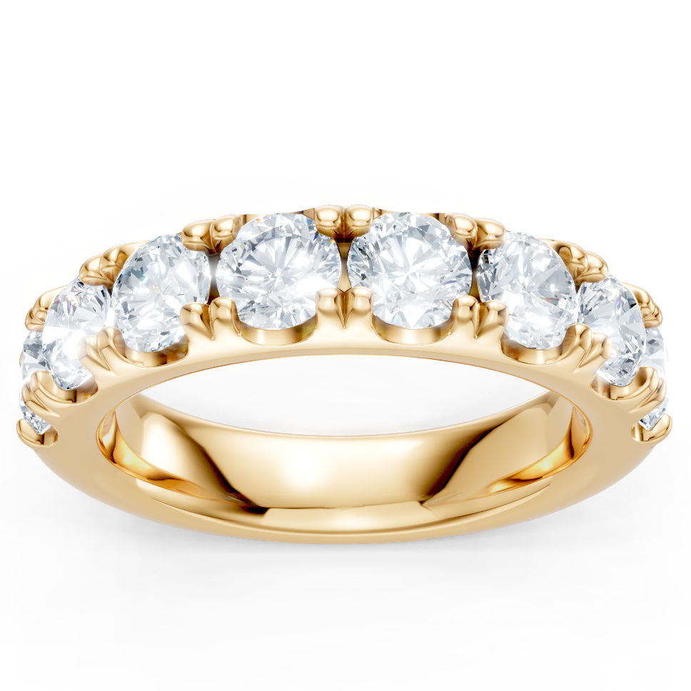 Diamond Pave Anniversary Band