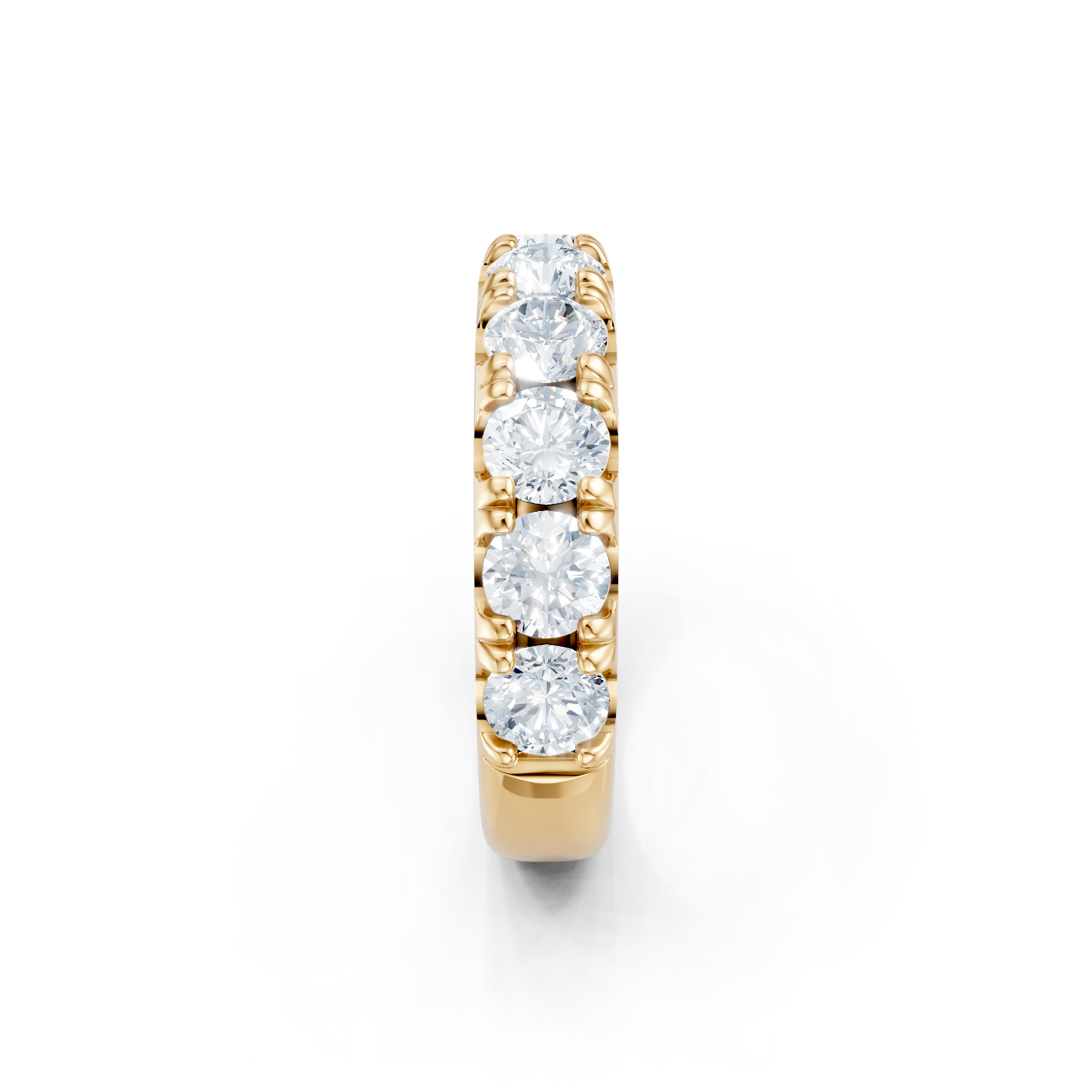 Diamond Pave Anniversary Band