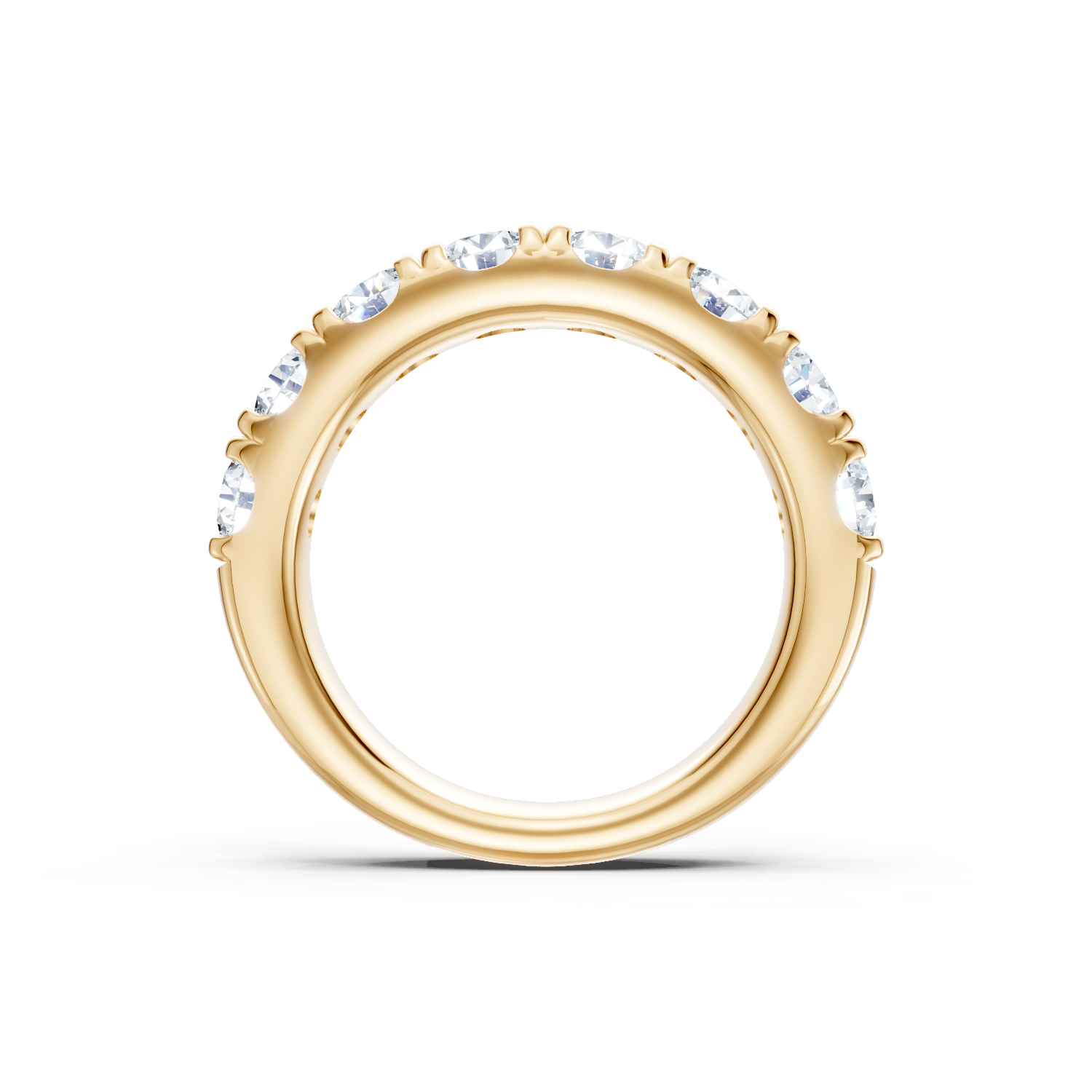 Diamond Pave Anniversary Band