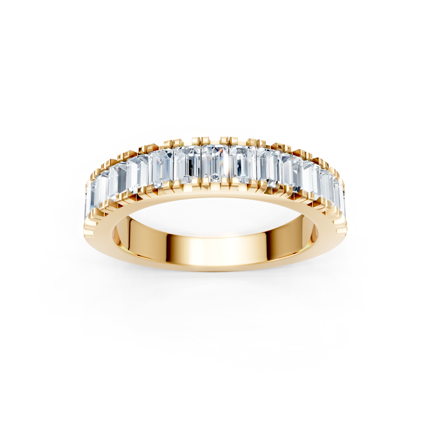 Baguette Diamond Band