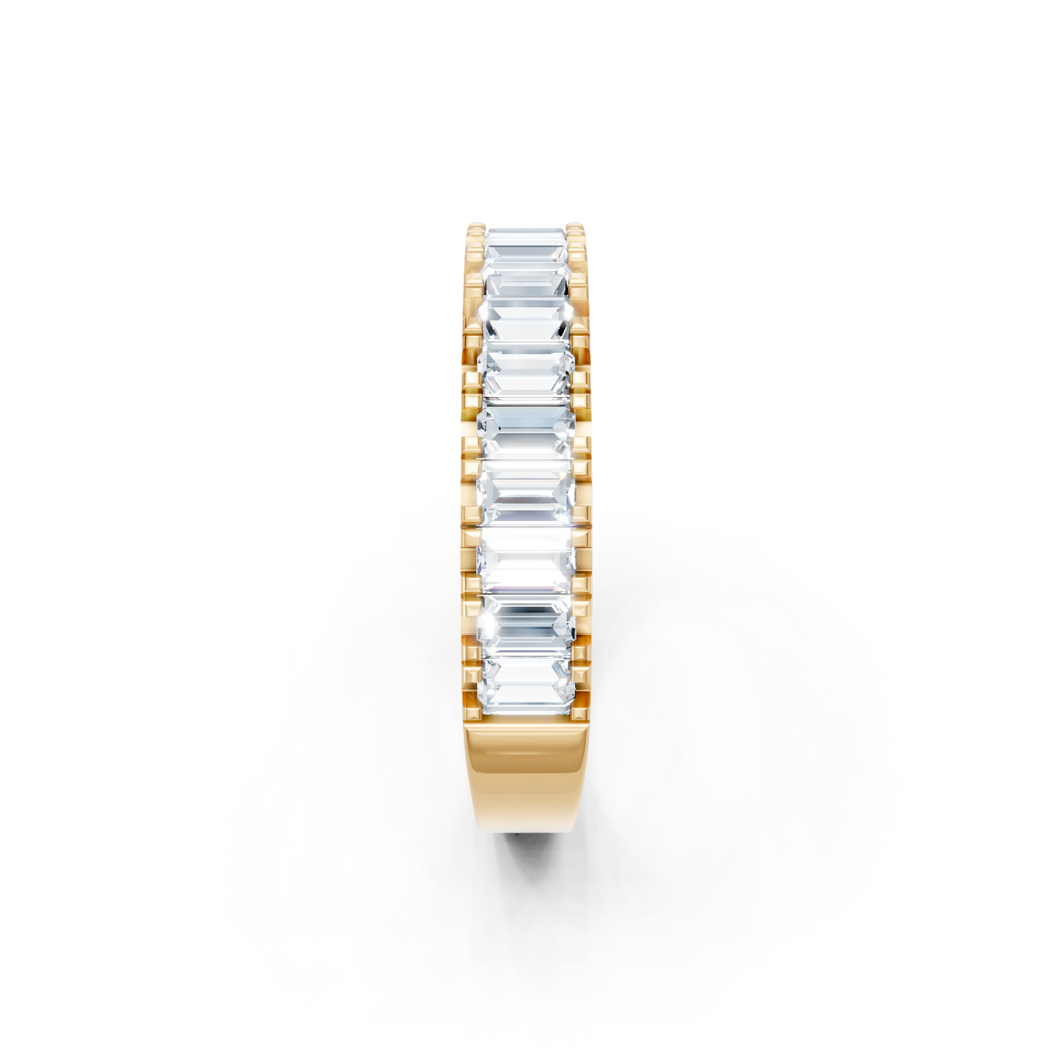 Baguette Diamond Band
