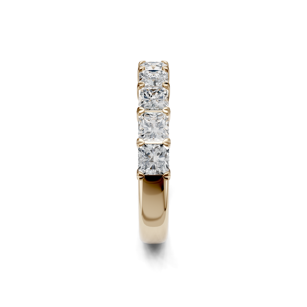 Asscher Cut Diamond Band