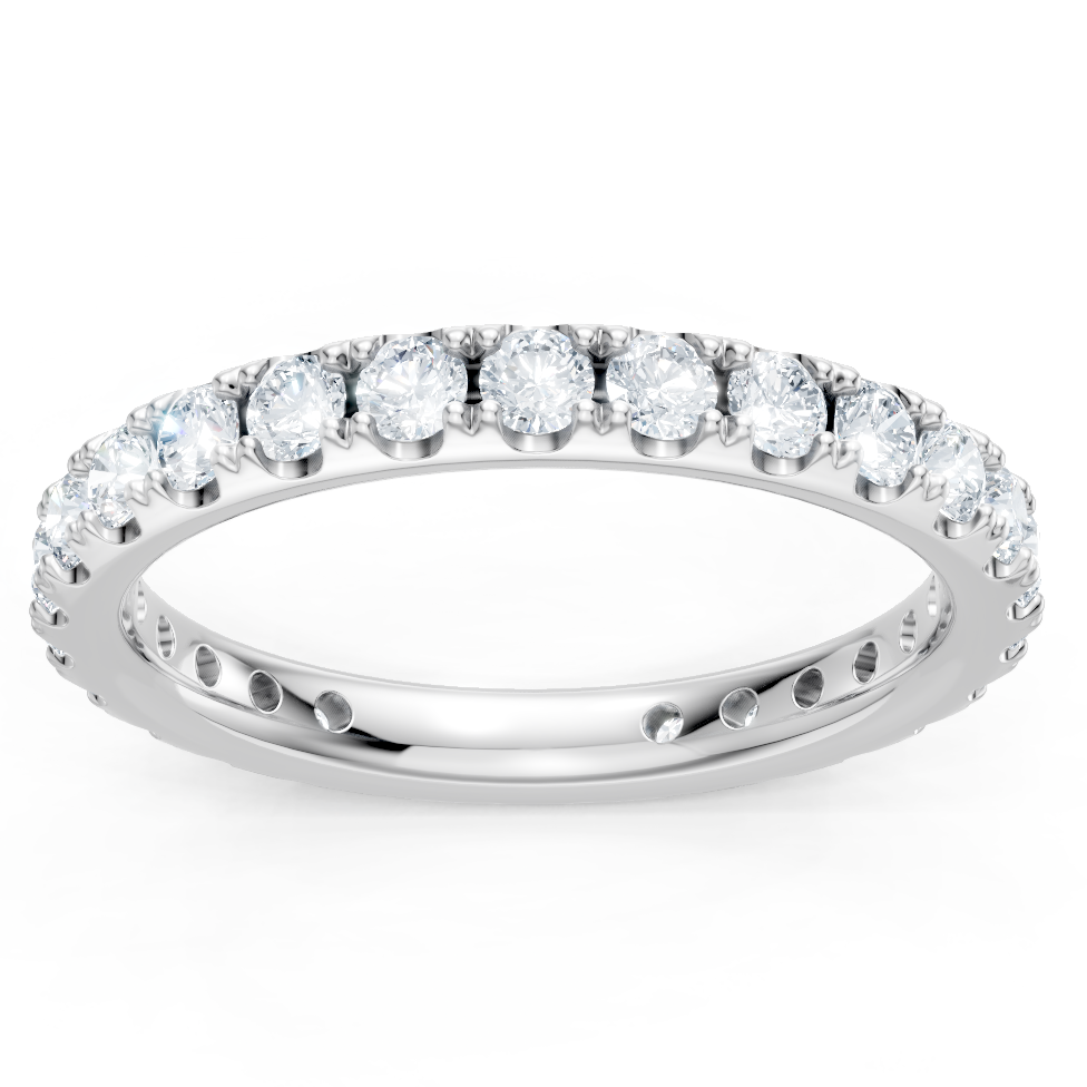 Diamond Pave Eternity Band