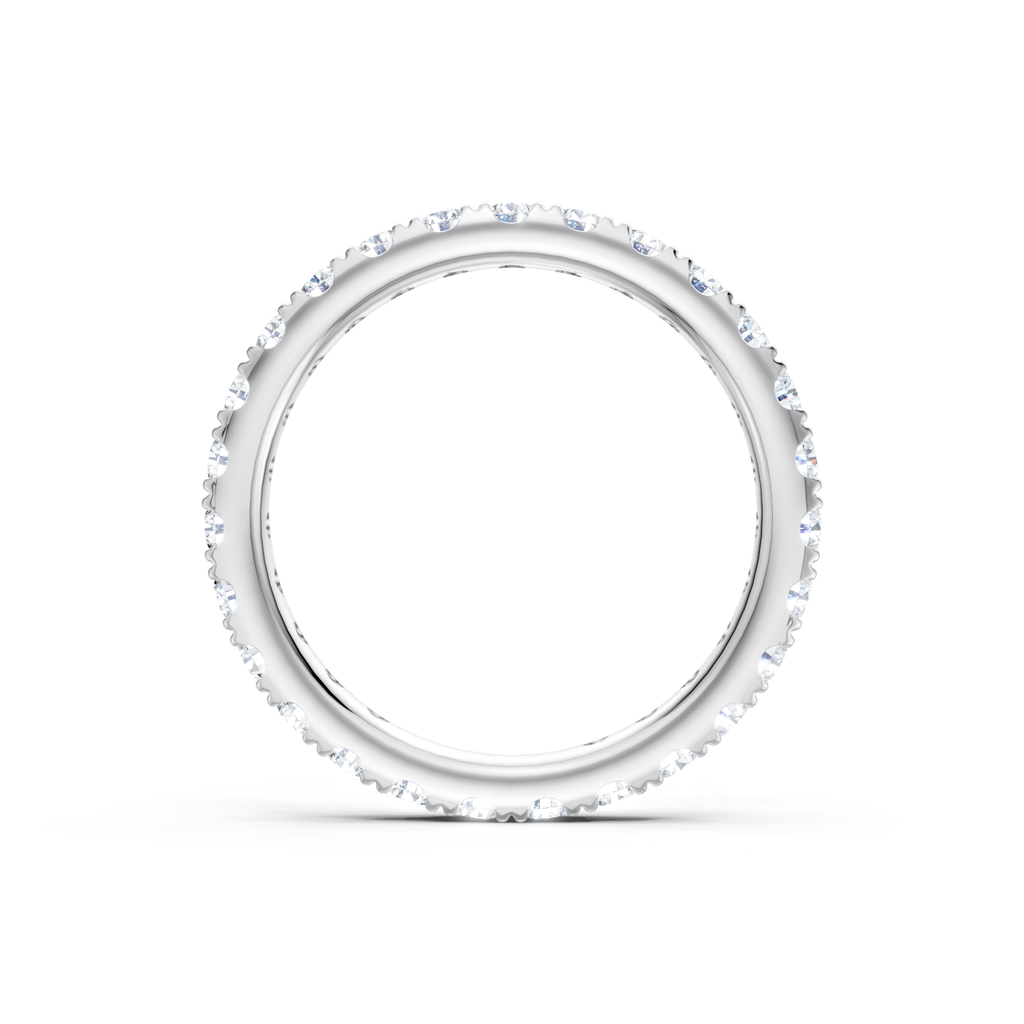 Diamond Pave Eternity Band