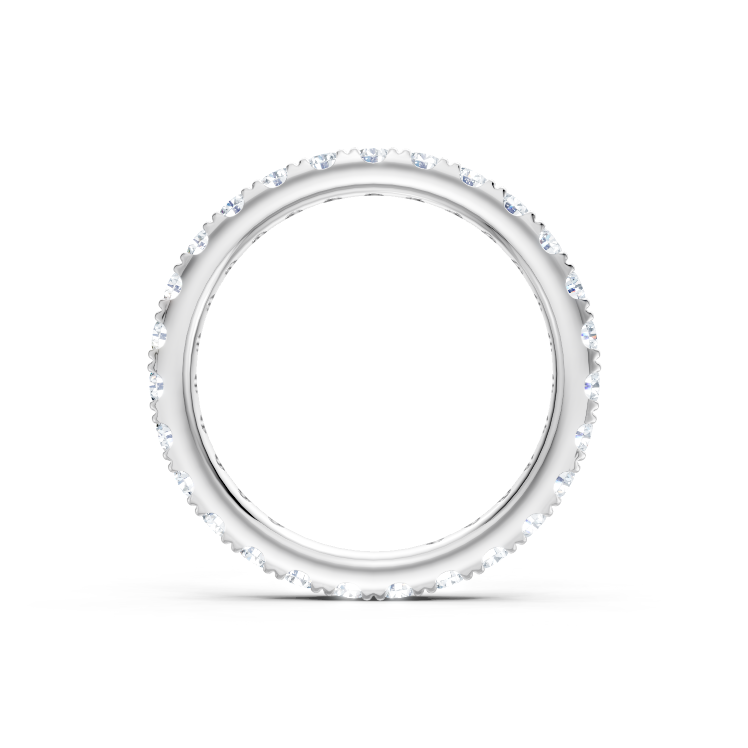 Diamond Pave Eternity Band