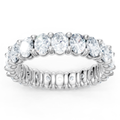 Oval Diamond Eternity Band