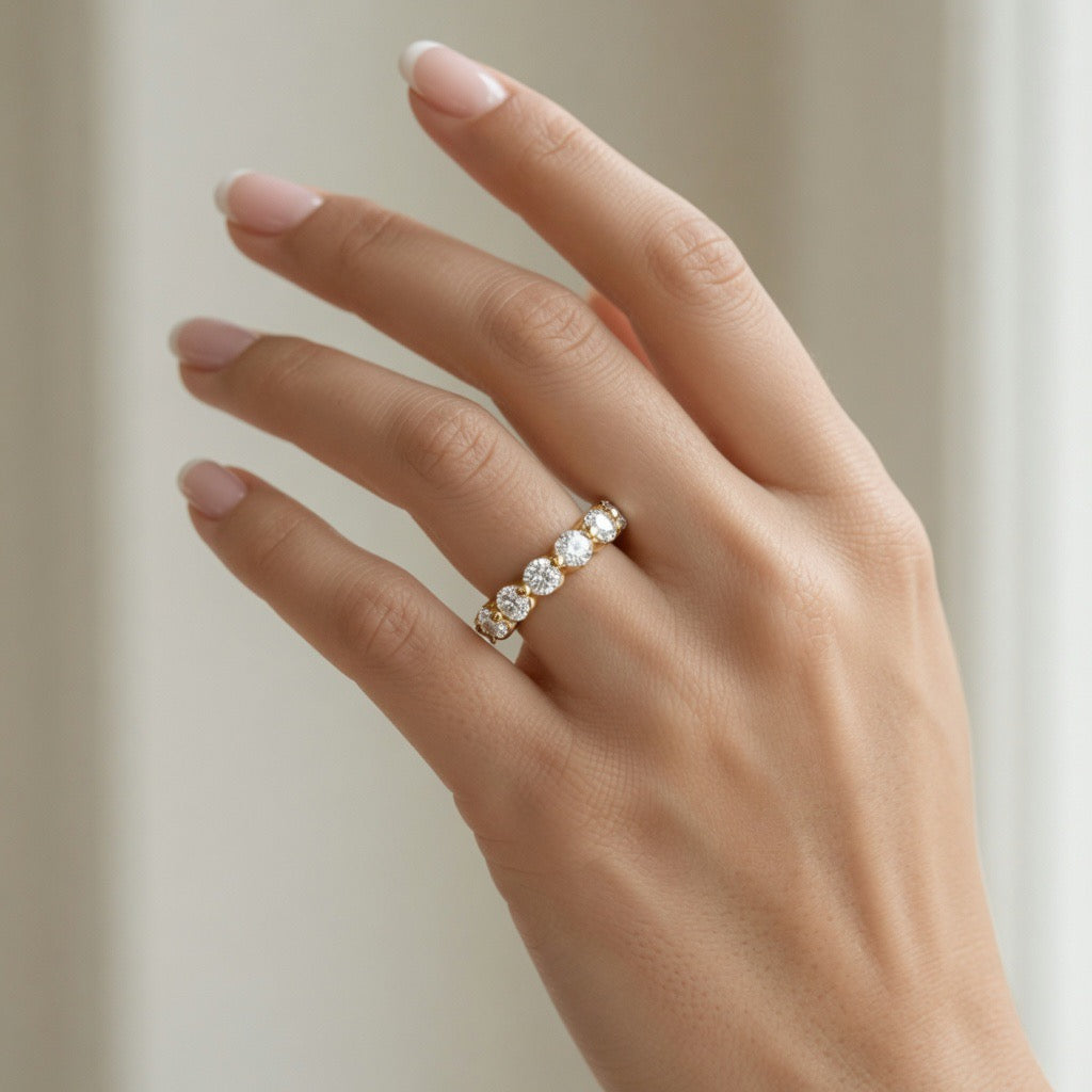 Imagine Set Diamond Eternity Band