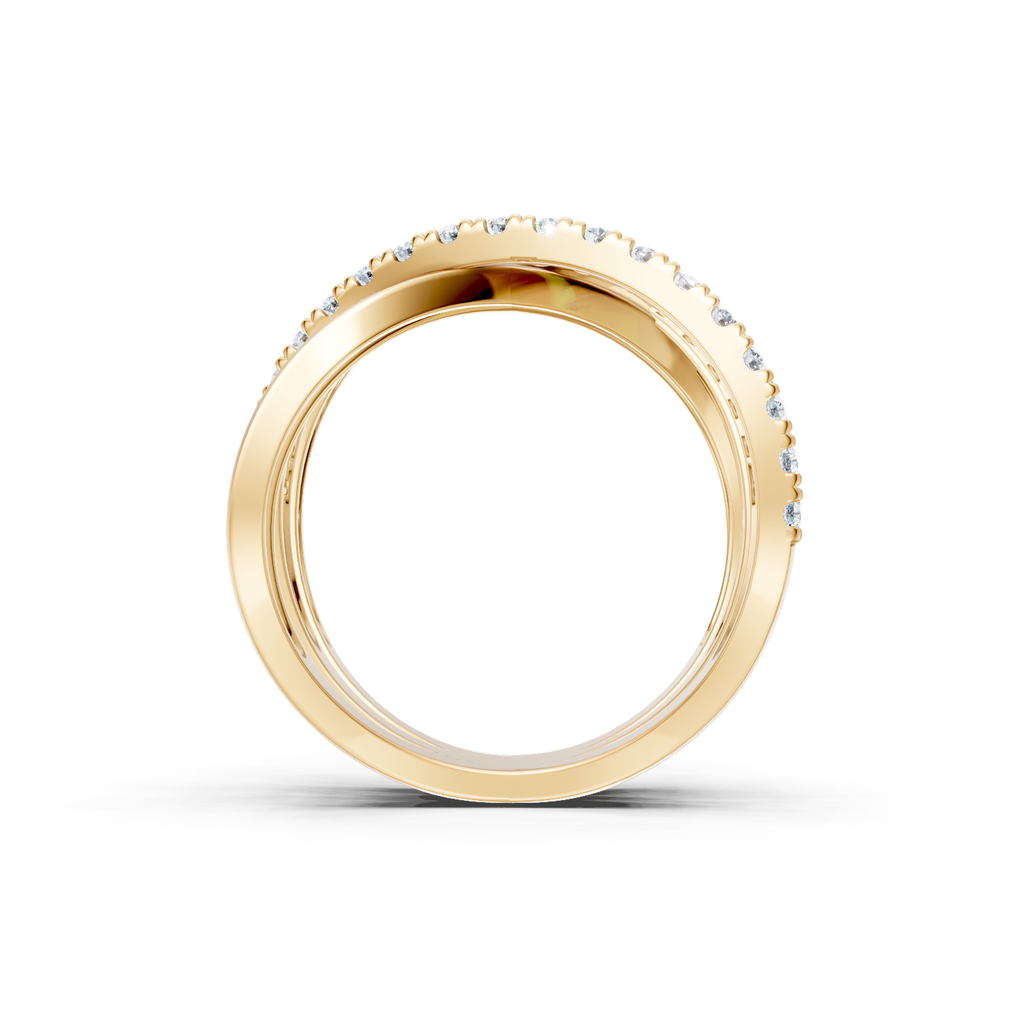 Criss Cross Diamond Band