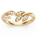 Diamond Floral Stack Band