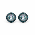 Blue Topaz Earrings