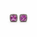 Pink Tourmaline Earrings