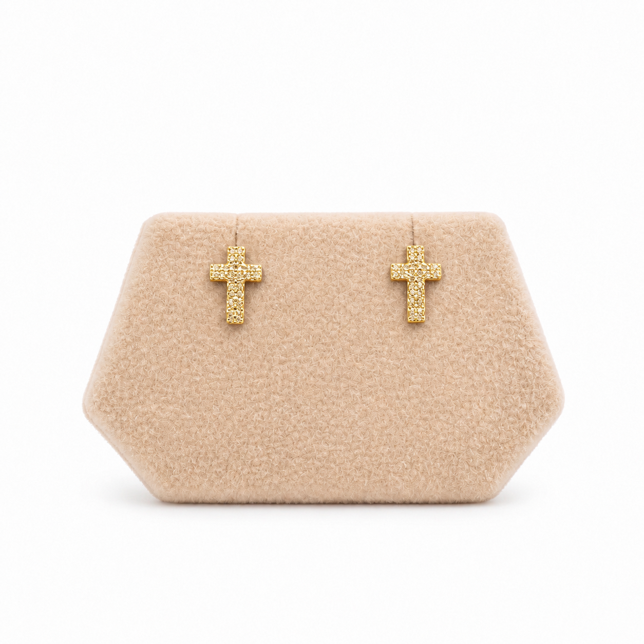 Cross Stud Earrings