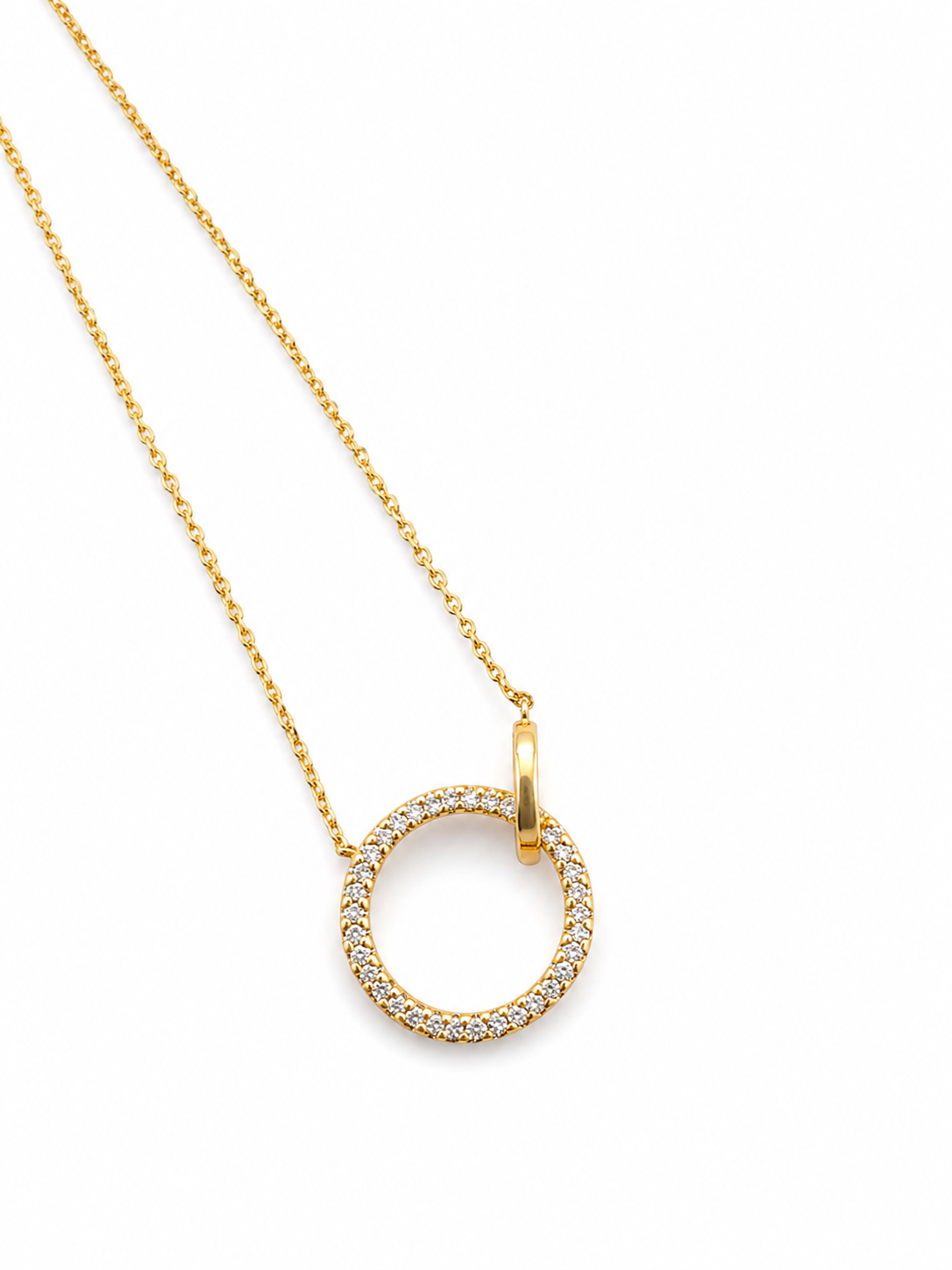Circle Infinity Necklace