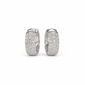 Diamond Hoop Earrings