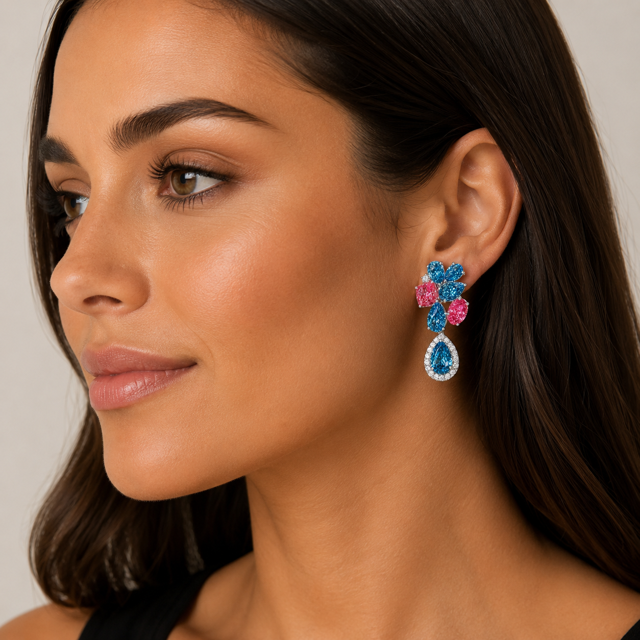Fancy Diamond Earrings