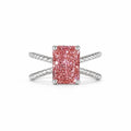 Pink Diamond Engagement Ring